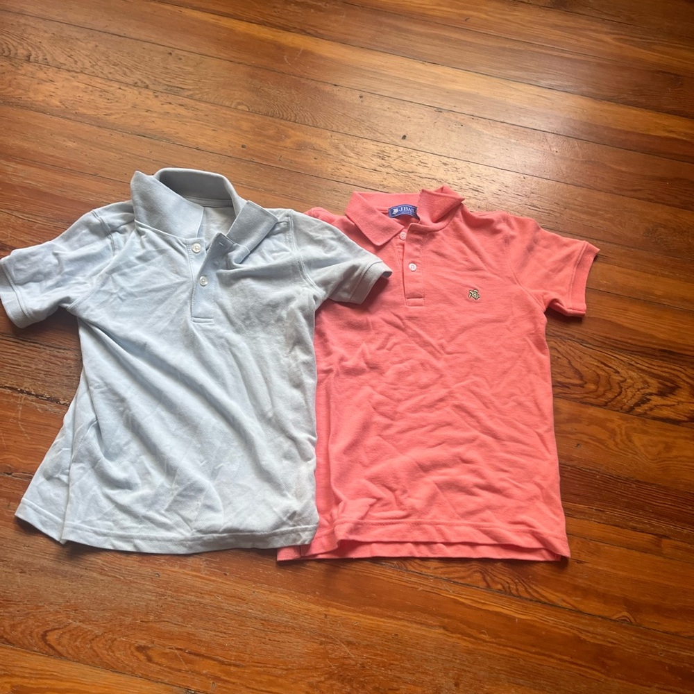 2 shirts boys polos